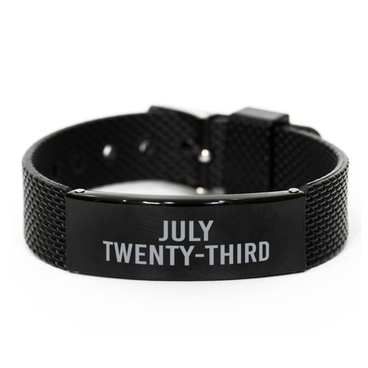 July Twenty Third Bracelet Birthday Birth Date Wedding Anniversary Date for Men Women Him Her July 23 Jewelry