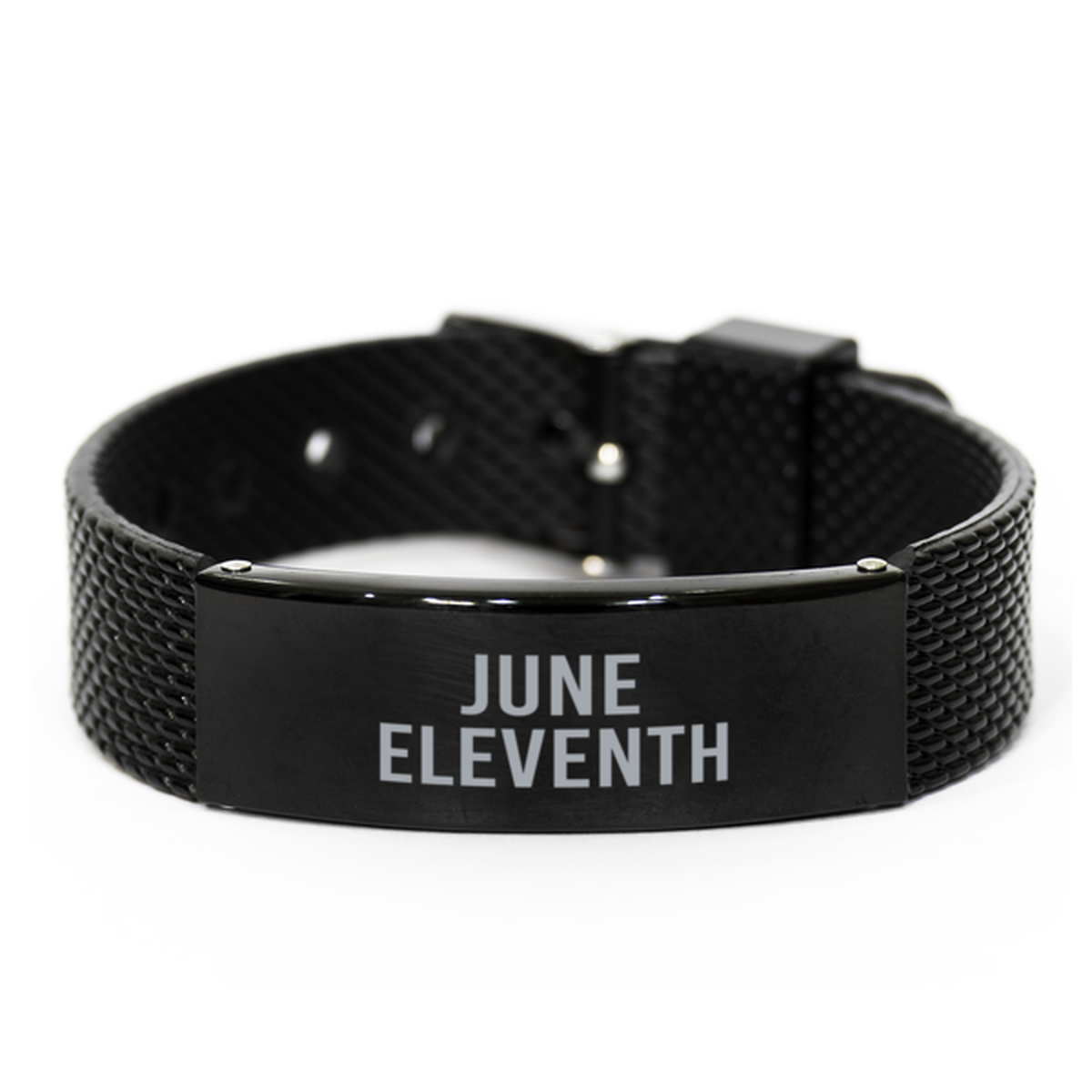 June Eleventh Bracelet Birthday Birth Date Wedding Anniversary Date for Men Women Him Her June 11 Jewelry