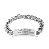 Load image into Gallery viewer, Daddy&#39;s Joy My Happiness Bracelet
