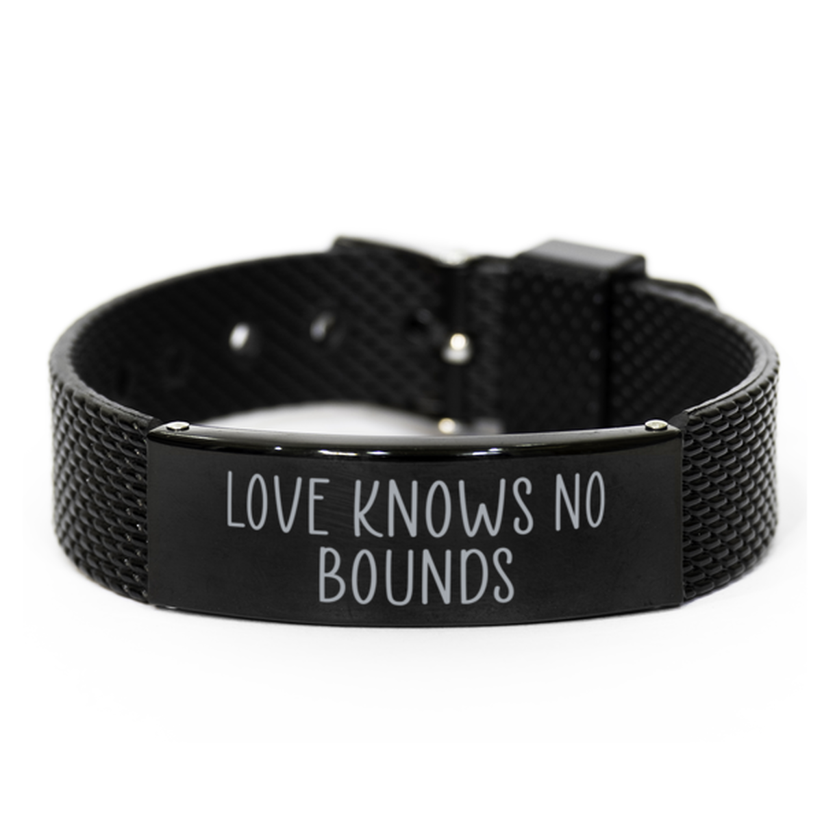 Love Knows No Bounds Bracelet for Husband on Anniversary From Wife Christmas Birthday Jewelry for Boyfriend Him