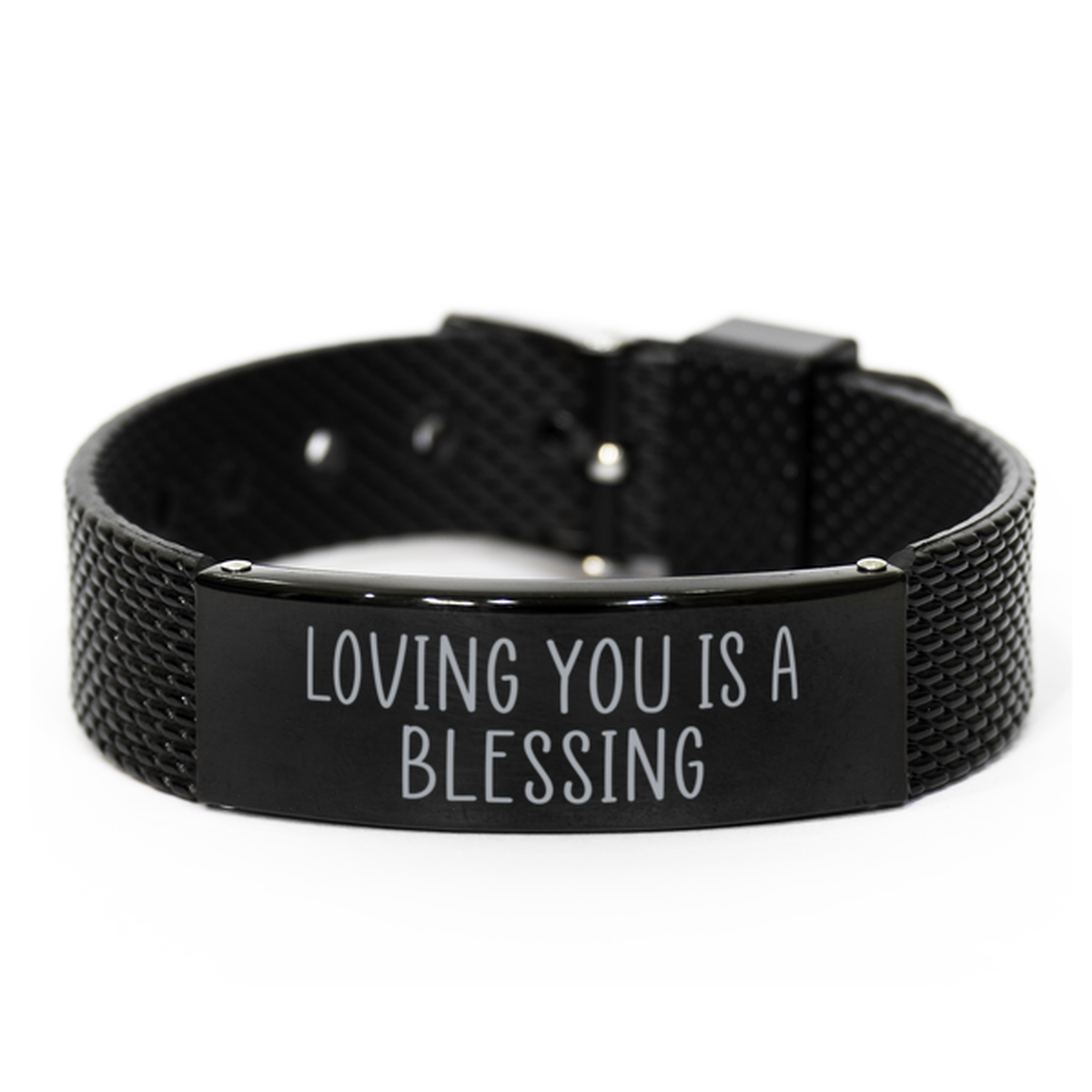 Loving You is a Blessing Bracelet for Husband on Anniversary From Wife Christmas Birthday Jewelry for Boyfriend Him