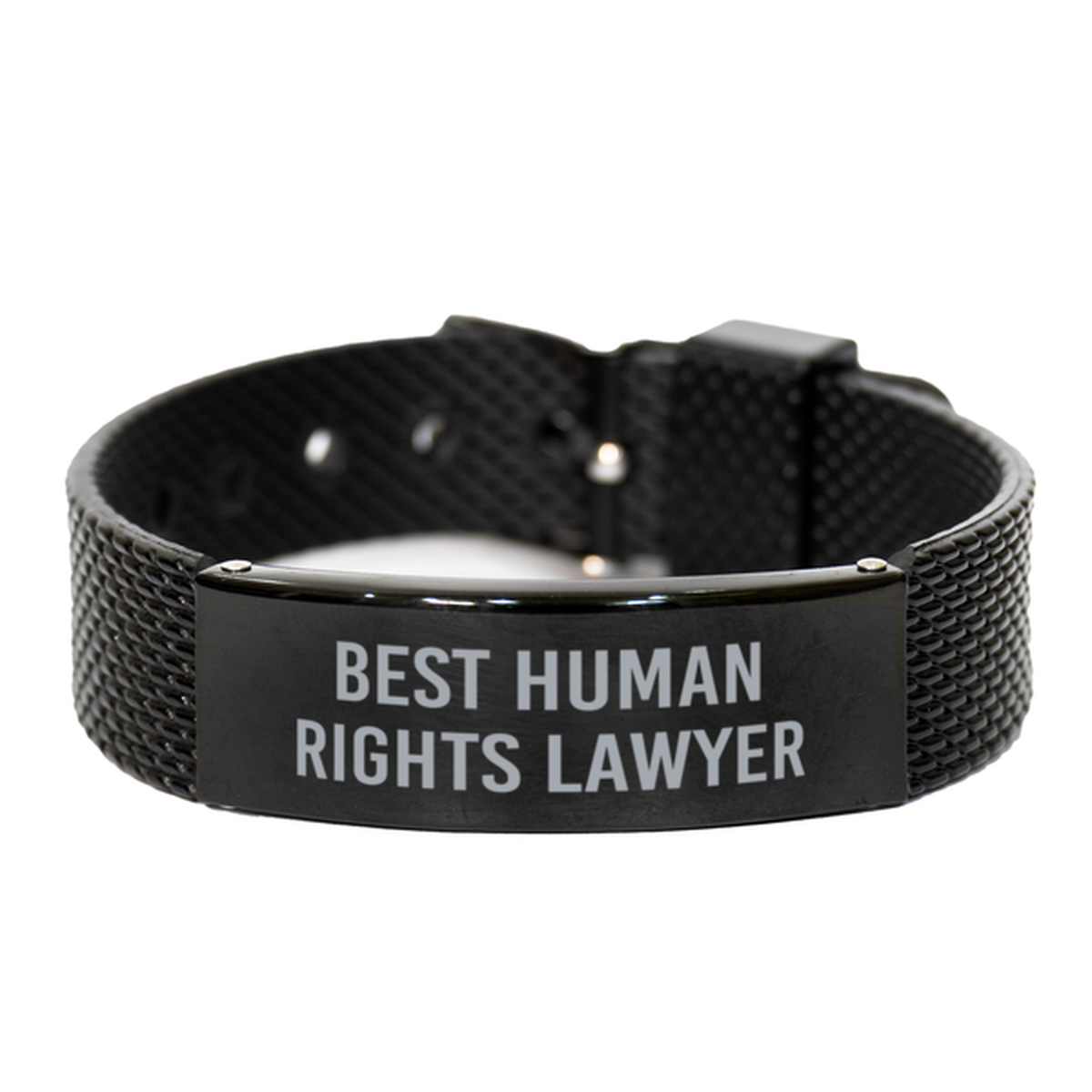 Best Human Rights Lawyer Ever Bracelet Christmas Gift for Him Men Coworker