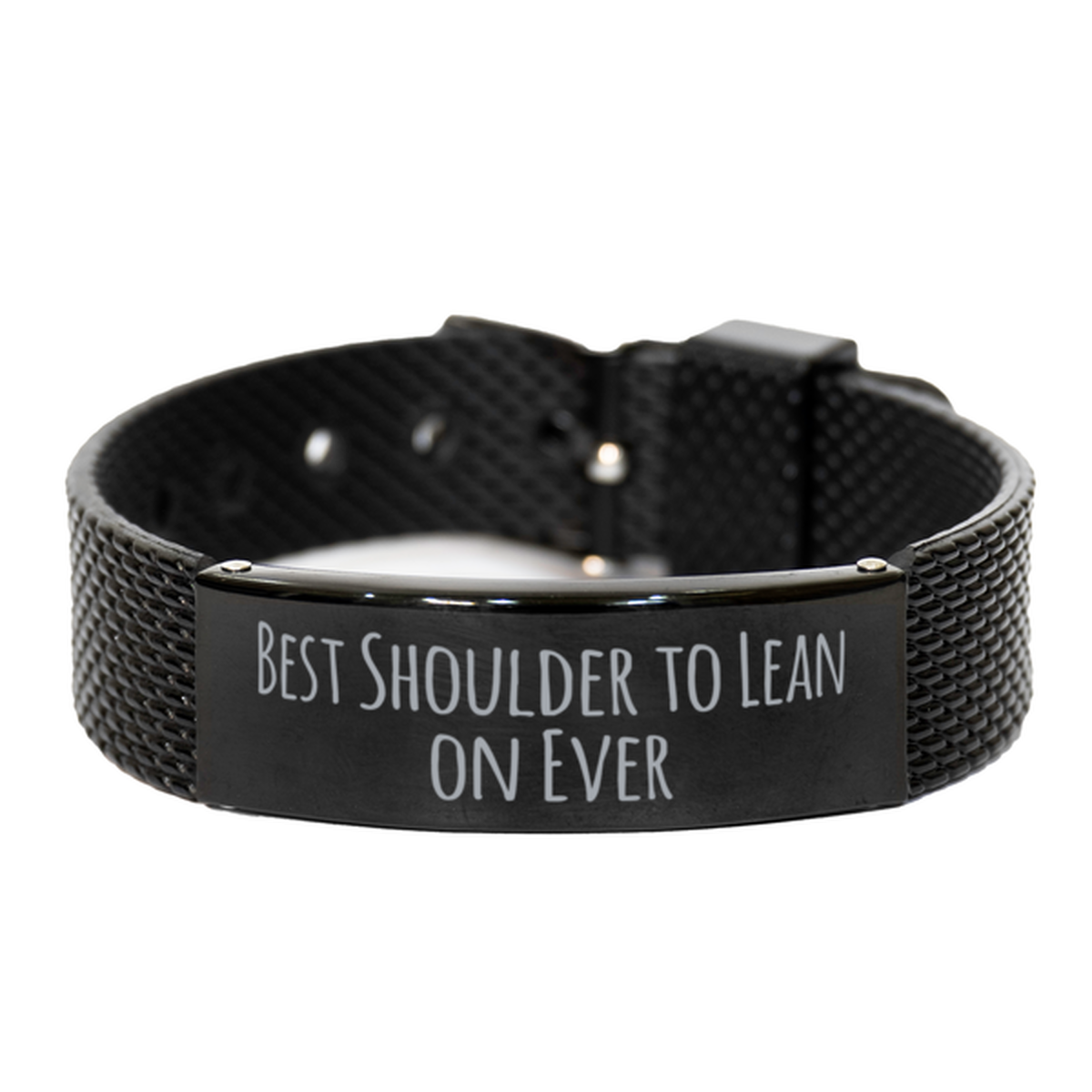 Best Shoulder to Lean on Ever Bracelet Supportive Thank You Gift for Him Men