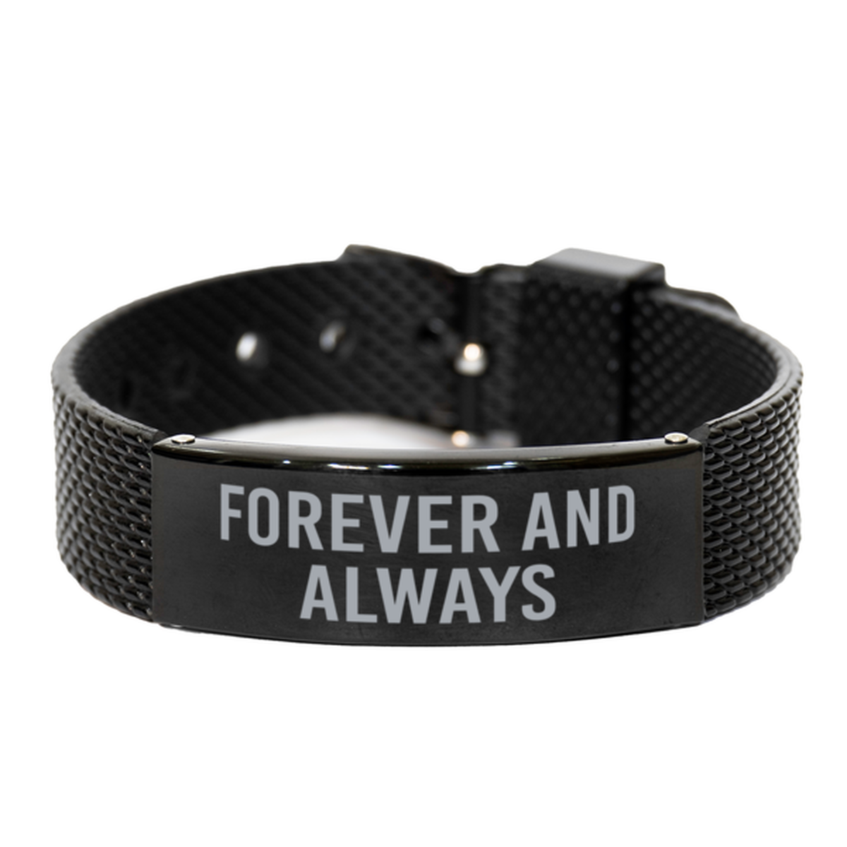 Forever and Always Bracelet for Husband Anniversary for Him Valentines Day