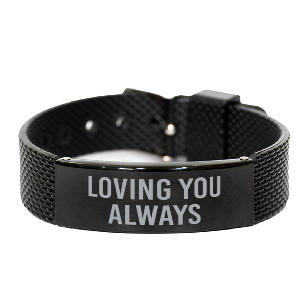 Loving You Always Bracelet for Husband Anniversary for Him Valentines Day