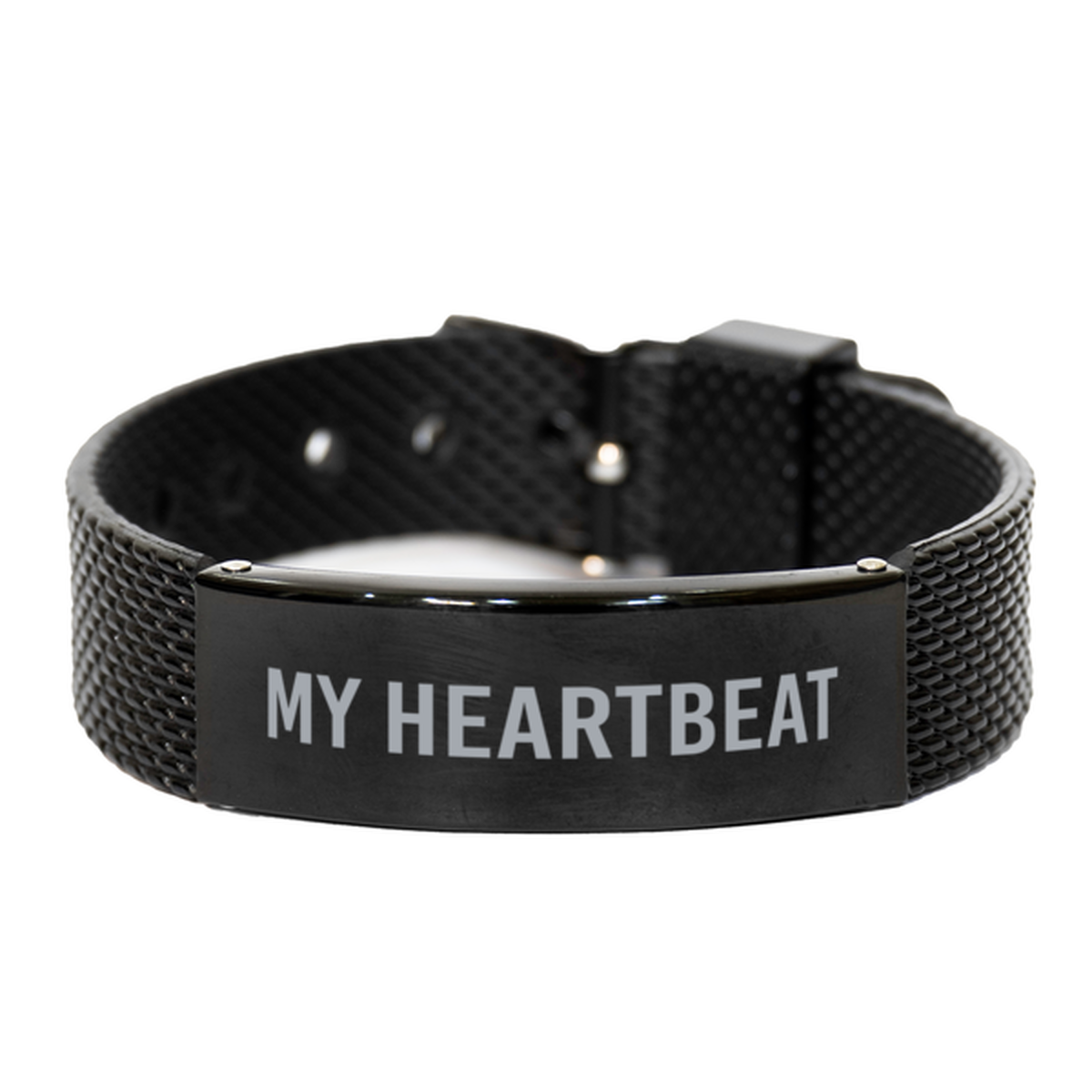 My Heartbeat Bracelet for Husband Anniversary for Him Valentines Day