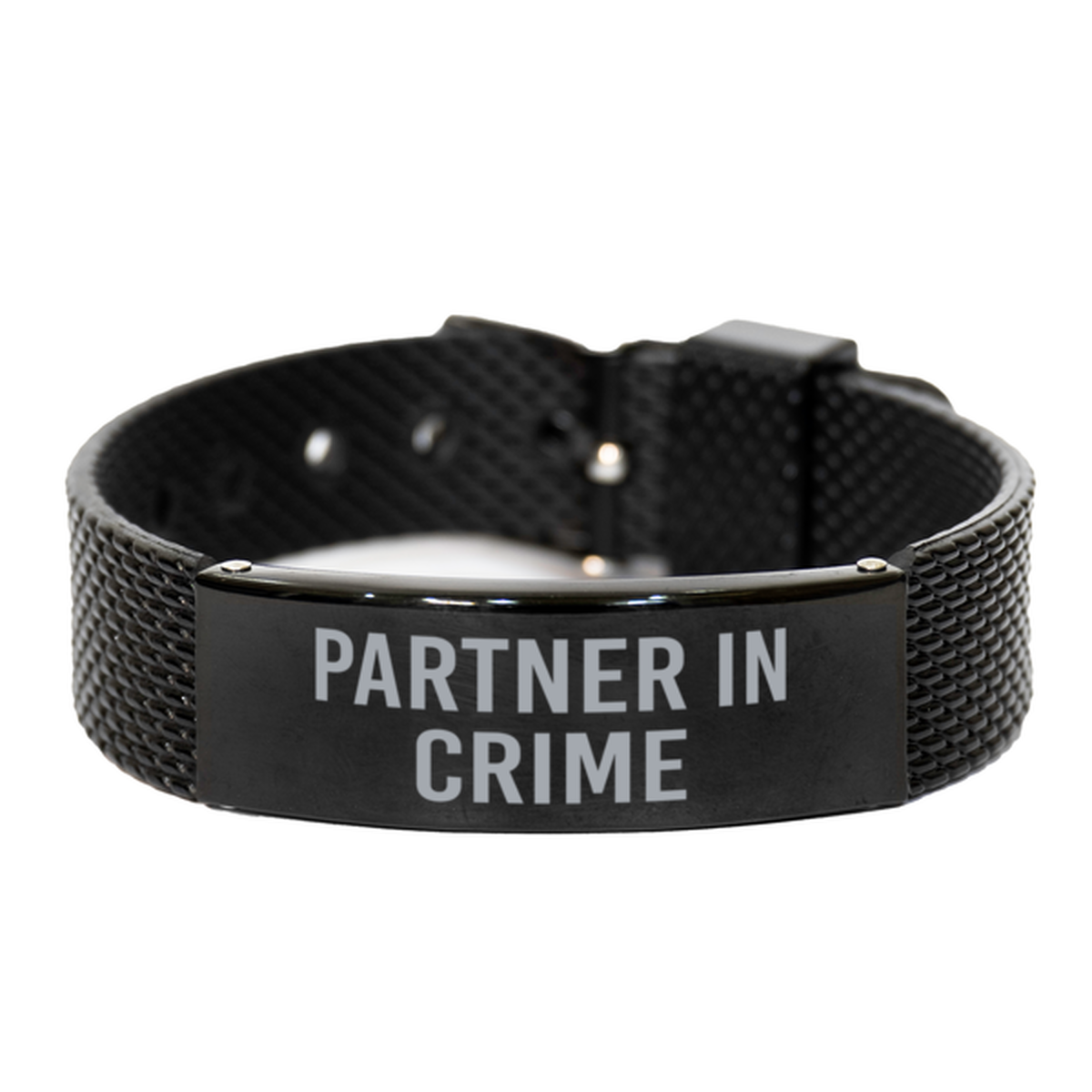 Partner in Crime Bracelet for Husband Anniversary for Him Valentines Day