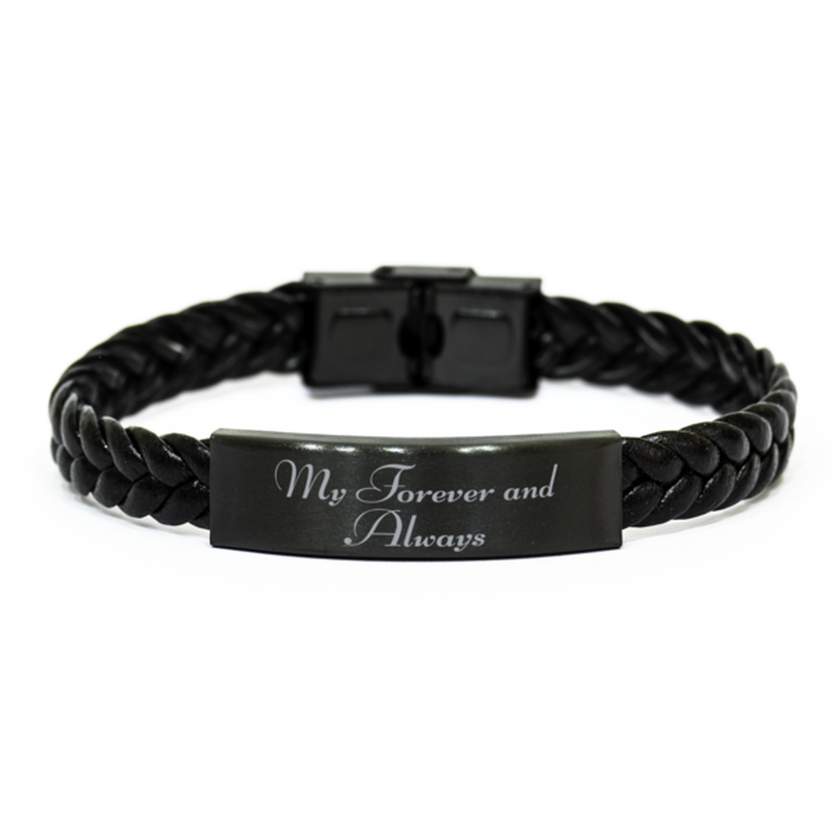 My Forever and Always Bracelet Birthday Gift for Wife Christmas Gift for Girlfriend Love Mantra