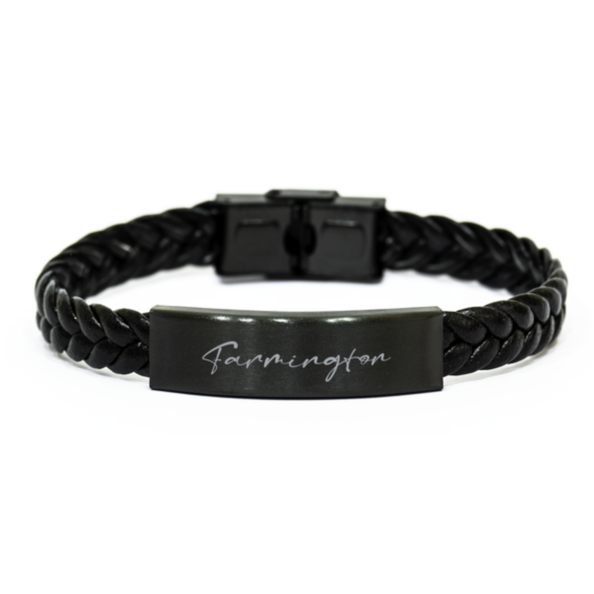 Farmington Bracelet Braided Leather