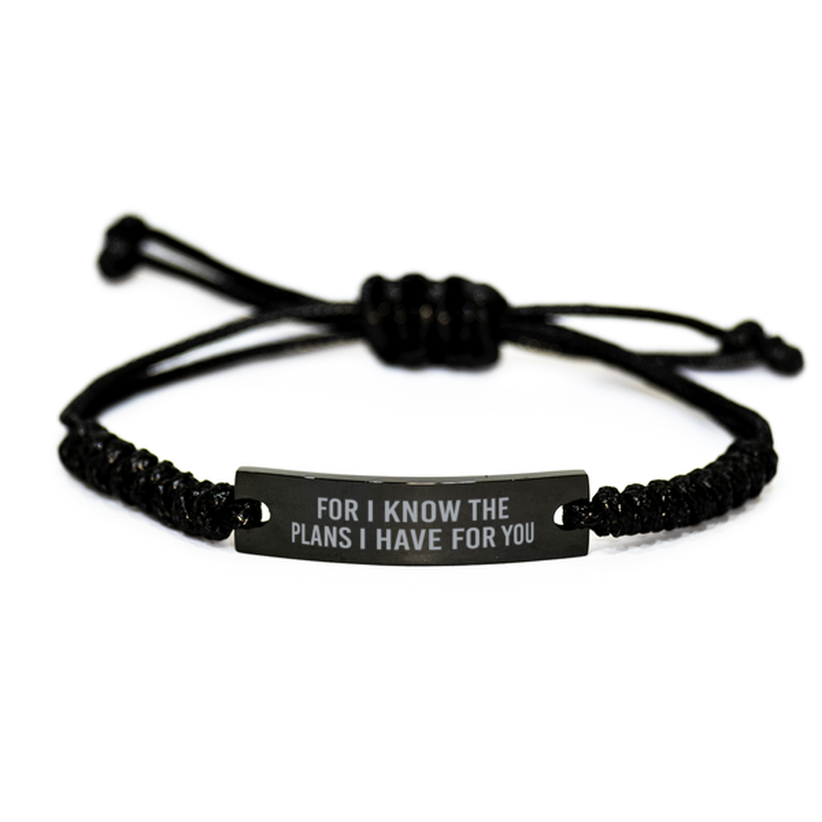 For I know the plans I have for you bracelet Christian Gifts for Women Men Christmas Birthday for Him Her