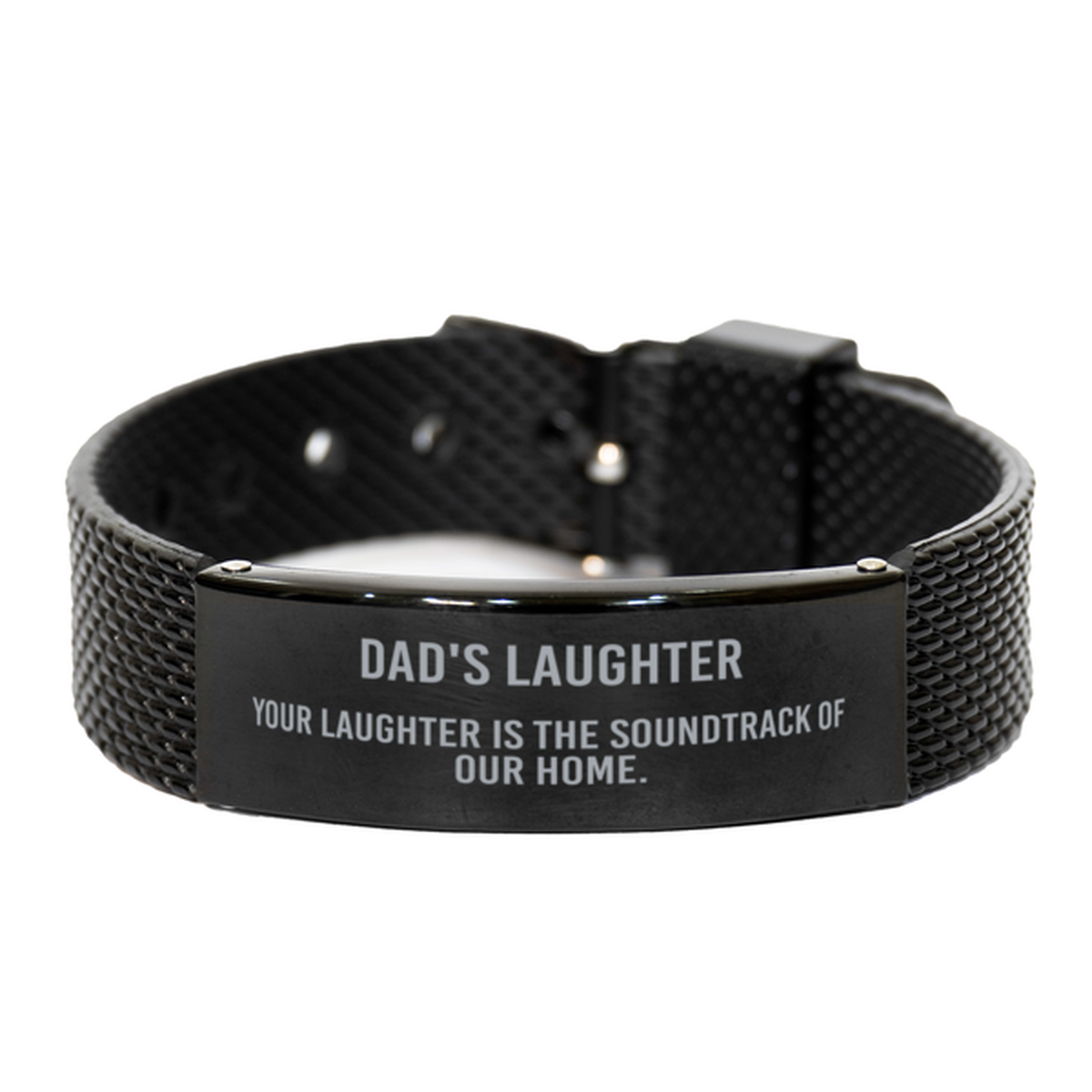 Dads Laughter Bracelet Your laughter is the soundtrack of our home