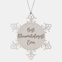 Load image into Gallery viewer, Best Rheumatologist Ever Ornament Christmas Gift for Him Her Snowflake Ornament
