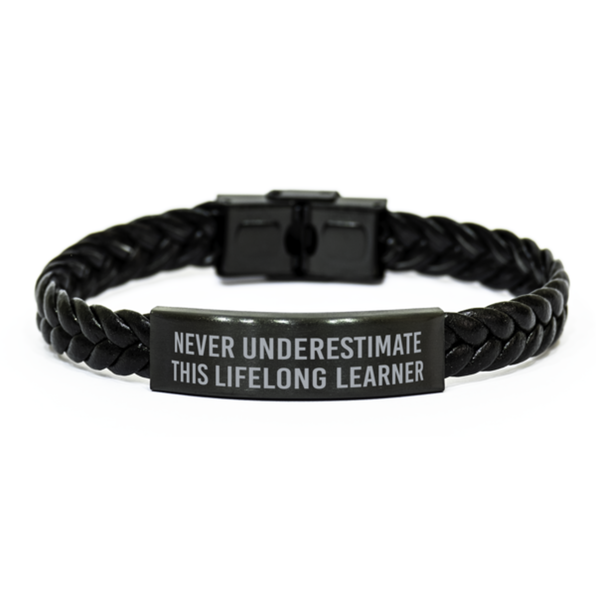 Lifelong Learner Bracelet, Never Underestimate This Lifelong Learner Gift Christmas