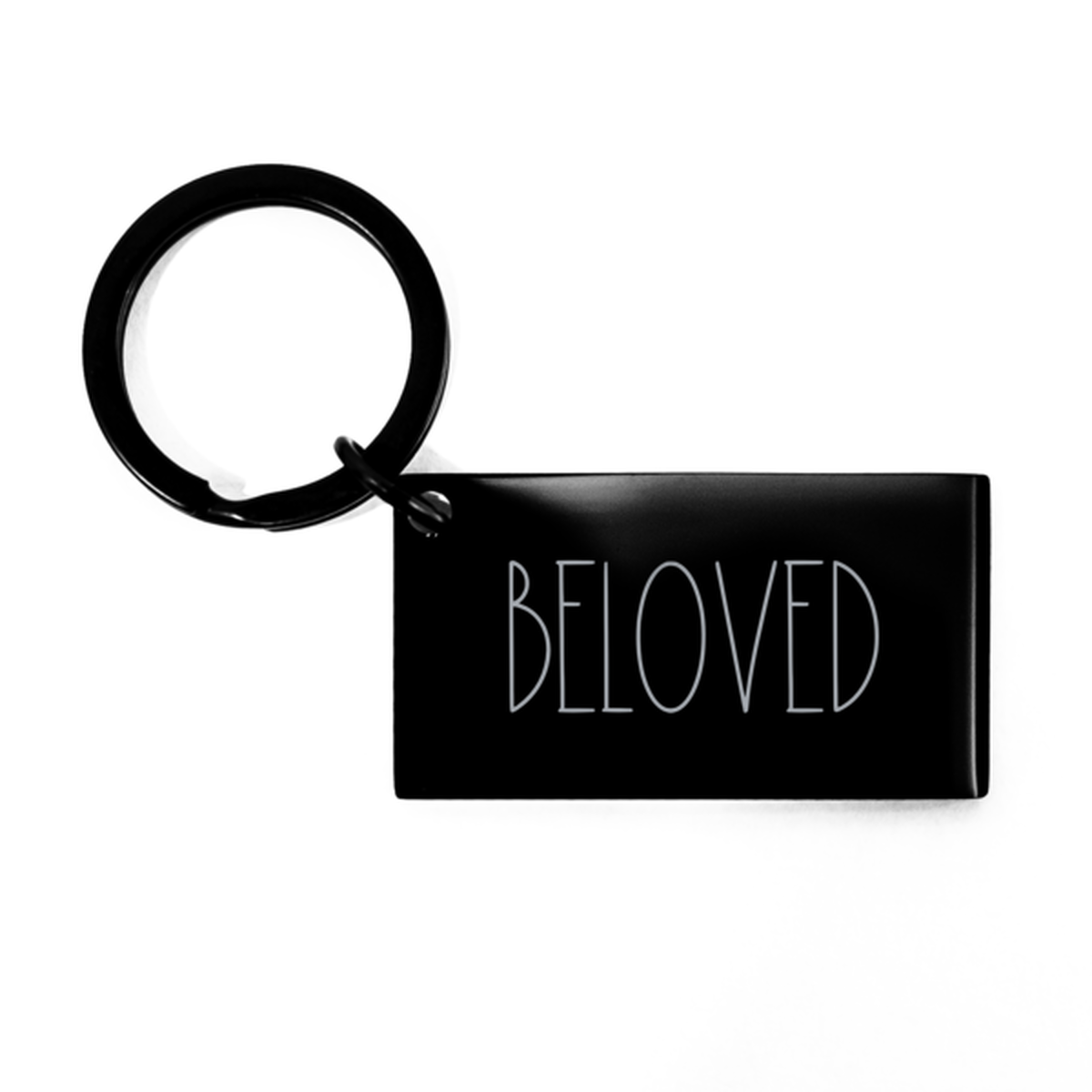 Beloved Keychain Anniversary Key chain Valentines Day for Him Her Men Women Husband Wife