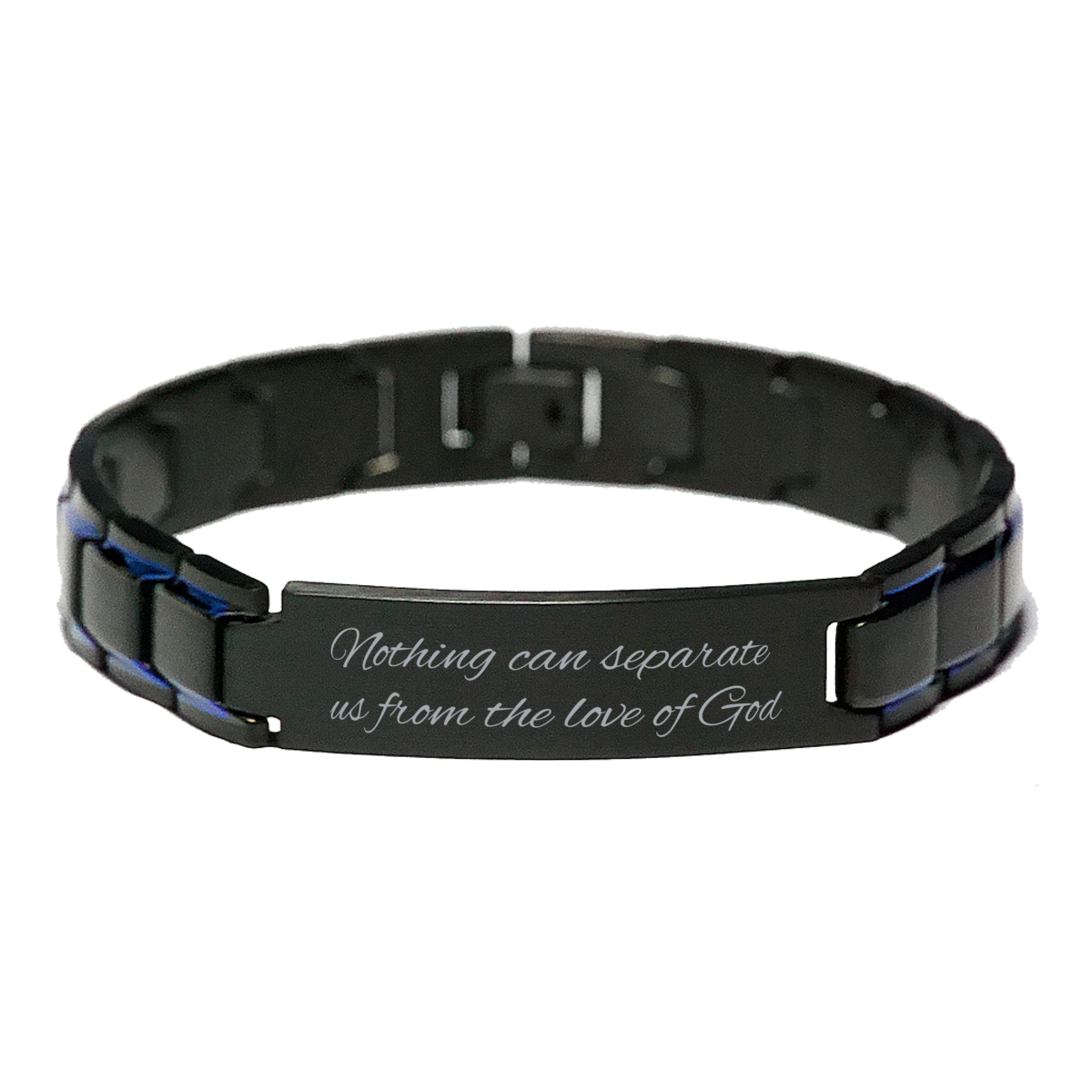 Romans 8 38-39 Bracelet - Christian Bracelets for Men - Nothing can separate us from the love of God