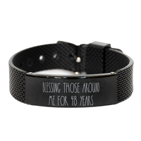 Load image into Gallery viewer, 48th Birthday Bracelet for Men, Blessing Those Around Me for 48 Years, 48th Birthday Jewelry for Boys – front view

