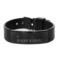 Load image into Gallery viewer, Love Bracelet, Love Definition, Love Meaning, Husband Bracelet, Valentines Bracelet, Christian Bracelet, Husband Christmas, Grooms Wedding – front view
