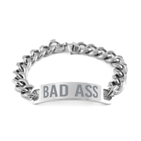 Load image into Gallery viewer, Bad Ass Cuban Link Bracelet – front view
