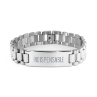 Load image into Gallery viewer, Indispensable Ladder Stainless Steel Bracelet – front view

