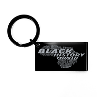 Load image into Gallery viewer, Black History Month Africa KeyChain, African American Key Chain – front view
