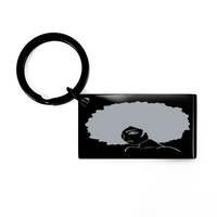 Load image into Gallery viewer, Black Women Are Dope KeyChain, African American Key Chain – front view
