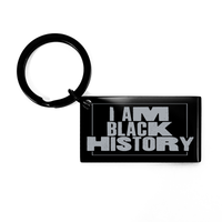 Load image into Gallery viewer, I Am Black History KeyChain, African American Key Chain – front view
