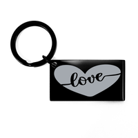 Load image into Gallery viewer, Love Heart Keychain – front view
