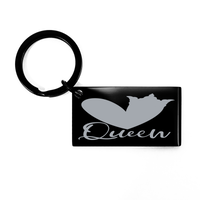 Load image into Gallery viewer, Love My Queen Keychain – front view
