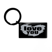 Load image into Gallery viewer, Love You Keychain – front view
