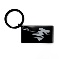 Load image into Gallery viewer, Mermaid Love Keychain – front view

