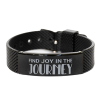 Load image into Gallery viewer, Find Joy In The Journey Bracelet – front view
