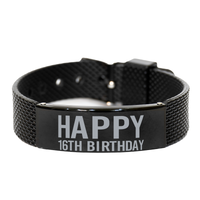 Load image into Gallery viewer, Happy 16th Birthday Bracelet – front view

