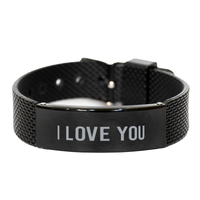 Load image into Gallery viewer, I Love You Bracelet – front view
