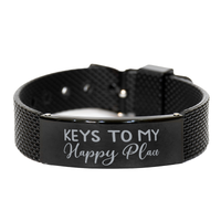 Load image into Gallery viewer, Keys To My Happy Place Bracelet Anniversary Bracelet – front view

