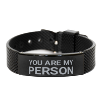 Load image into Gallery viewer, Bracelet for Husband, Bracelet for Bestie, Best Friend Bestie Bracelet, Anniversary Bracelet for Him – front view
