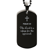 Load image into Gallery viewer, Psalm 9 9 Gifts for Men - The Lord is a refuge for the oppressed – front view

