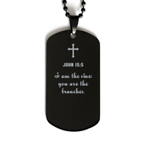 Load image into Gallery viewer, John 15 5 Gifts for Men - I am the vine you are the branches – front view
