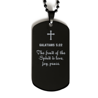 Load image into Gallery viewer, Galatians 5 22 Gifts for Men - The fruit of the Spirit is love joy peace – front view
