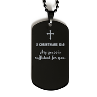 Load image into Gallery viewer, 2 Corinthians 12 9 Gifts for Men - My grace is sufficient for you – front view
