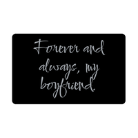 Load image into Gallery viewer, Forever and always my boyfriend Wallet Card for Valentines Day Birthday Christmas Anniversary – front view

