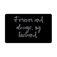 Load image into Gallery viewer, Forever and always my husband Wallet Card for Valentines Day Birthday Christmas Anniversary – front view
