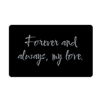 Load image into Gallery viewer, Forever and always my love Wallet Card for Valentines Day Birthday Christmas Anniversary – front view
