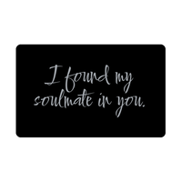 Load image into Gallery viewer, I found my soulmate in you Wallet Card for Valentines Day Birthday Christmas Anniversary – front view
