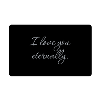 Load image into Gallery viewer, I love you eternally Wallet Card for Valentines Day Birthday Christmas Anniversary – front view
