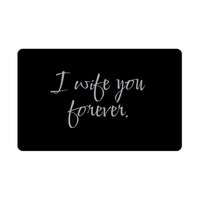 Load image into Gallery viewer, I wife you forever Wallet Card for Valentines Day Birthday Christmas Anniversary – front view
