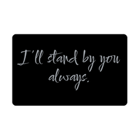 Load image into Gallery viewer, Ill stand by you always Wallet Card for Valentines Day Birthday Christmas Anniversary – front view
