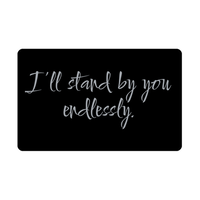 Load image into Gallery viewer, Ill stand by you endlessly Wallet Card for Valentines Day Birthday Christmas Anniversary – front view
