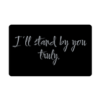 Load image into Gallery viewer, Ill stand by you truly Wallet Card for Valentines Day Birthday Christmas Anniversary – front view
