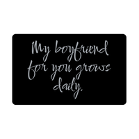Load image into Gallery viewer, My boyfriend for you grows daily Wallet Card for Valentines Day Birthday Christmas Anniversary – front view
