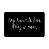 Load image into Gallery viewer, My favorite love story is ours Wallet Card for Valentines Day Birthday Christmas Anniversary – front view
